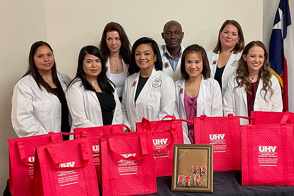 Nursing students pinning ceremony