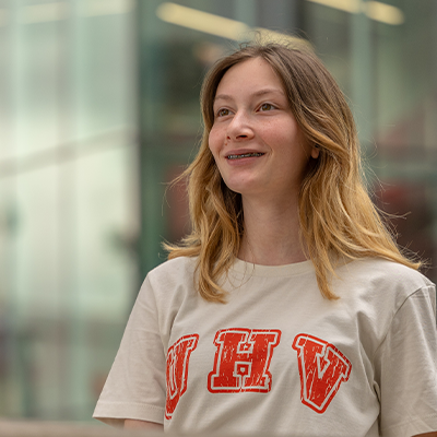 Smiling Student