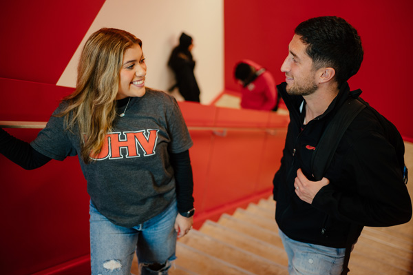 Two UHV students