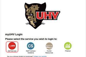 myUHV Sign-in