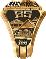 Class ring right side view