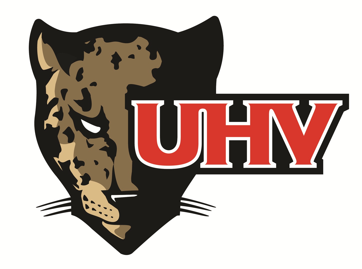 jaguar Face and UHV letters on the Side