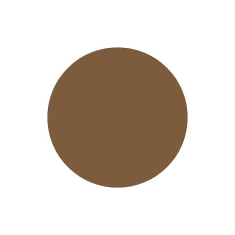 Brown, representing the traditional academic hood color for Master of Fine Arts degrees.