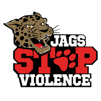 Jags Stop Violence Logo