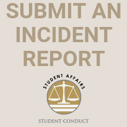 Submit a student conduct incident report