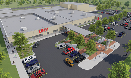 Rendering of UHV Northwest