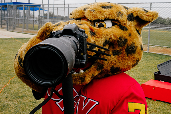 jaX with a camera