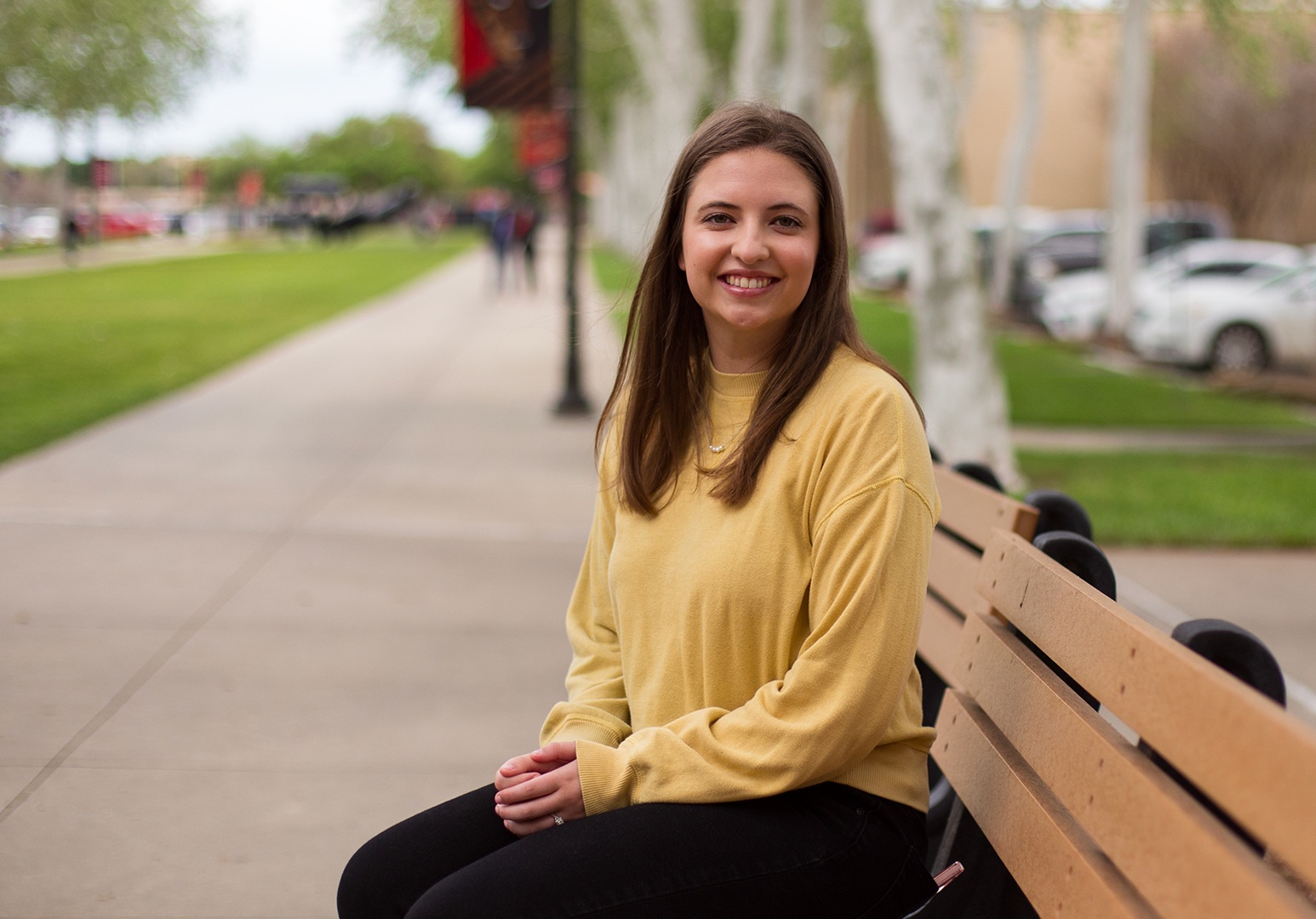 Hanna Hattermann, a UHV psychology sophomore and lead writing consultant at the Center for Student Success. March 2024.