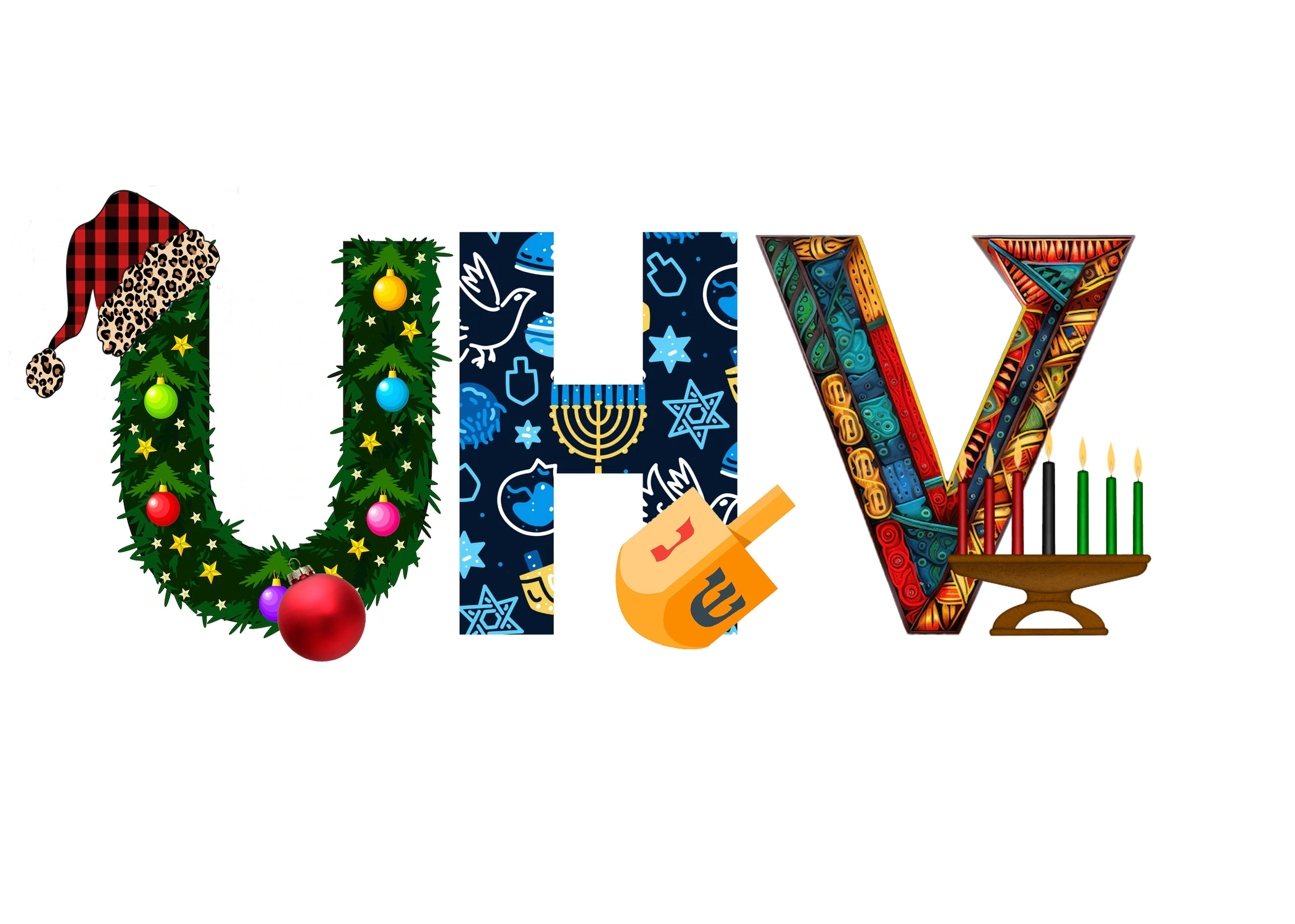 The University of Houston-Victoria President’s Holiday Card Contest winning design was created by Melody Kloss, a UHV entrepreneurship sophomore from Victoria. She is the recipient of a $1,000 scholarship, and her artwork will be featured on the front of the president’s holiday card.