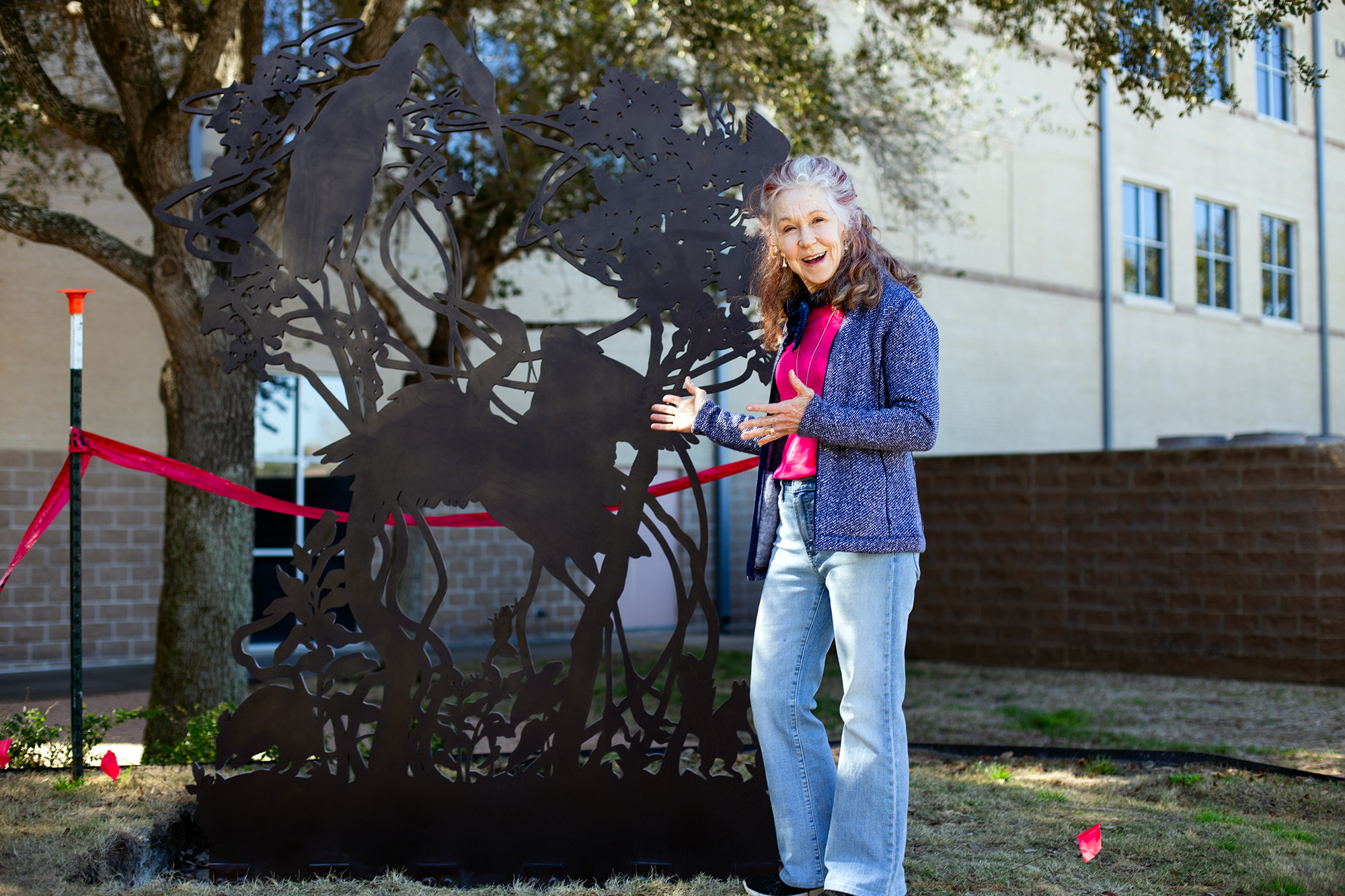 New sculpture takes root at University of Houston-Victoria
