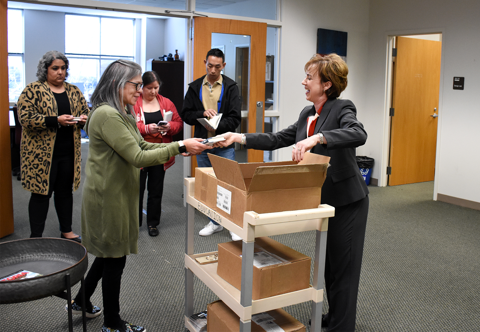 Regent visits UHV campus to meet faculty and staff, promote speaker event