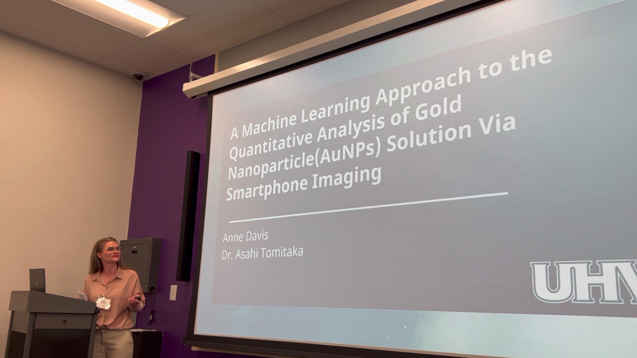 UHV senior presents research at LSU-Shreveport