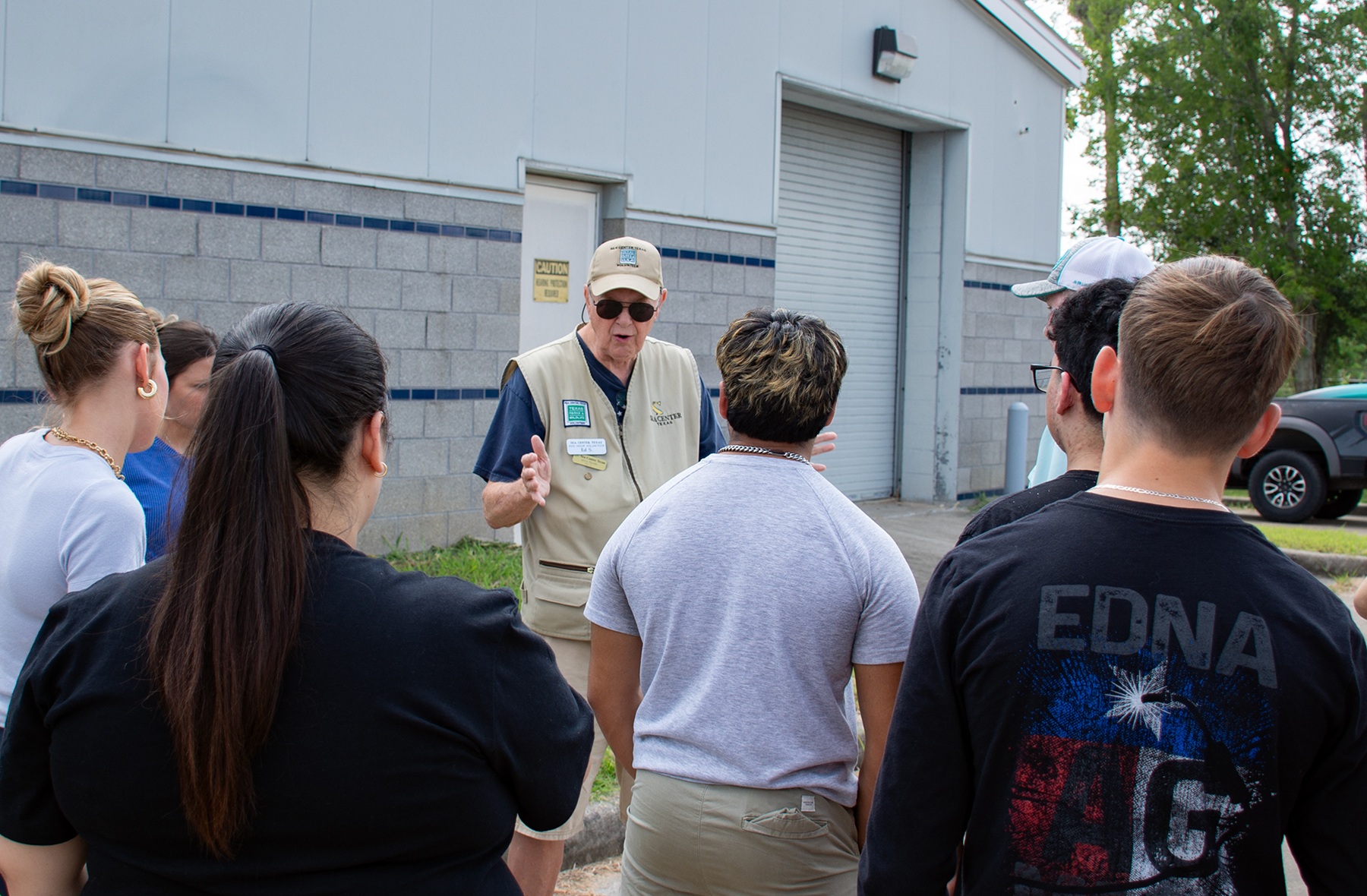 Edna High School field trip