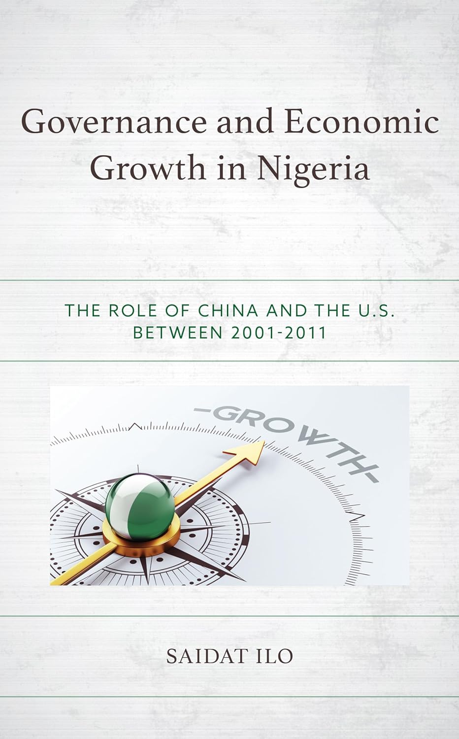 the cover of the book Governance and Economic Growth in Nigeria