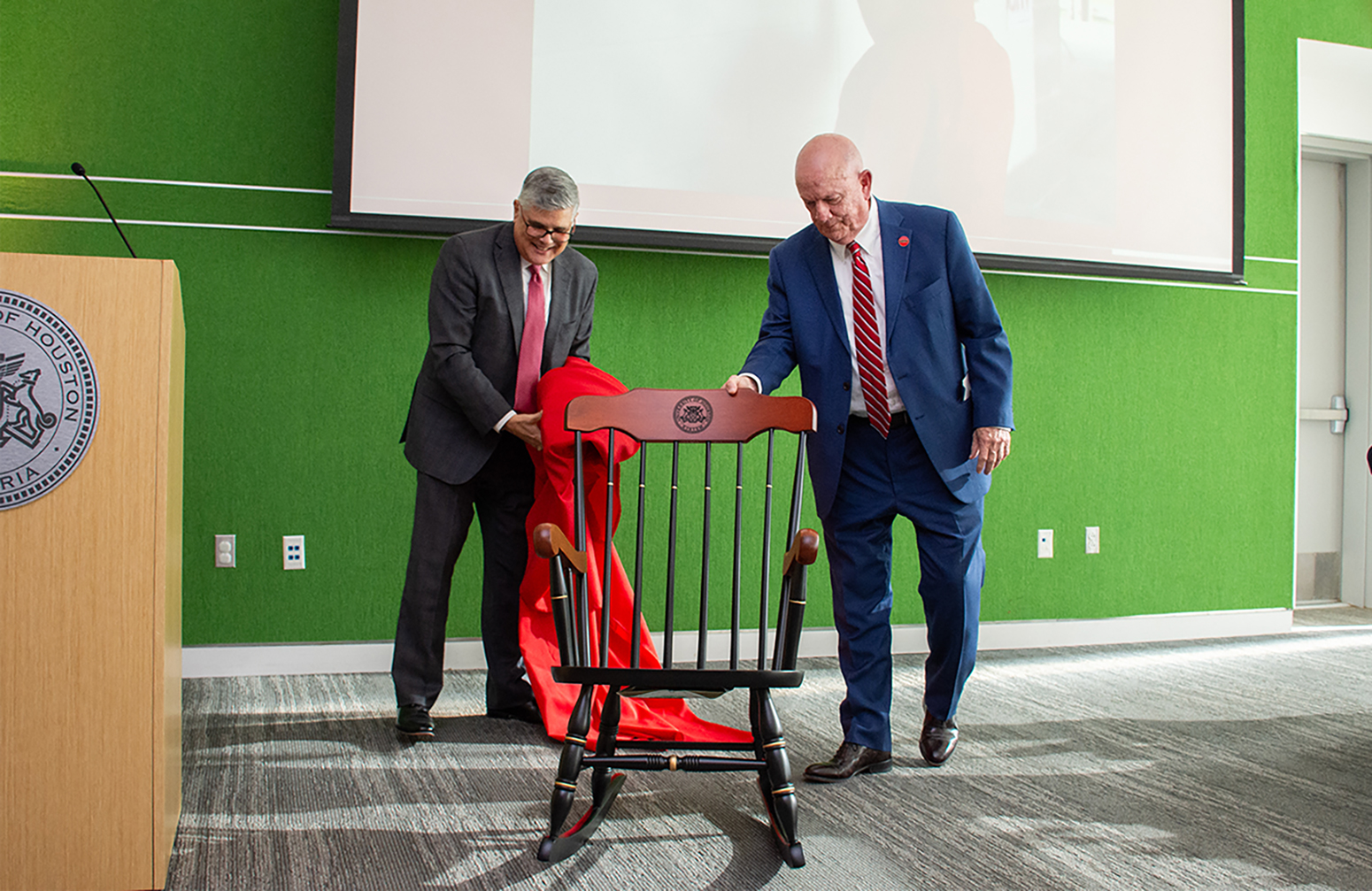 President Glenn retirement celebration