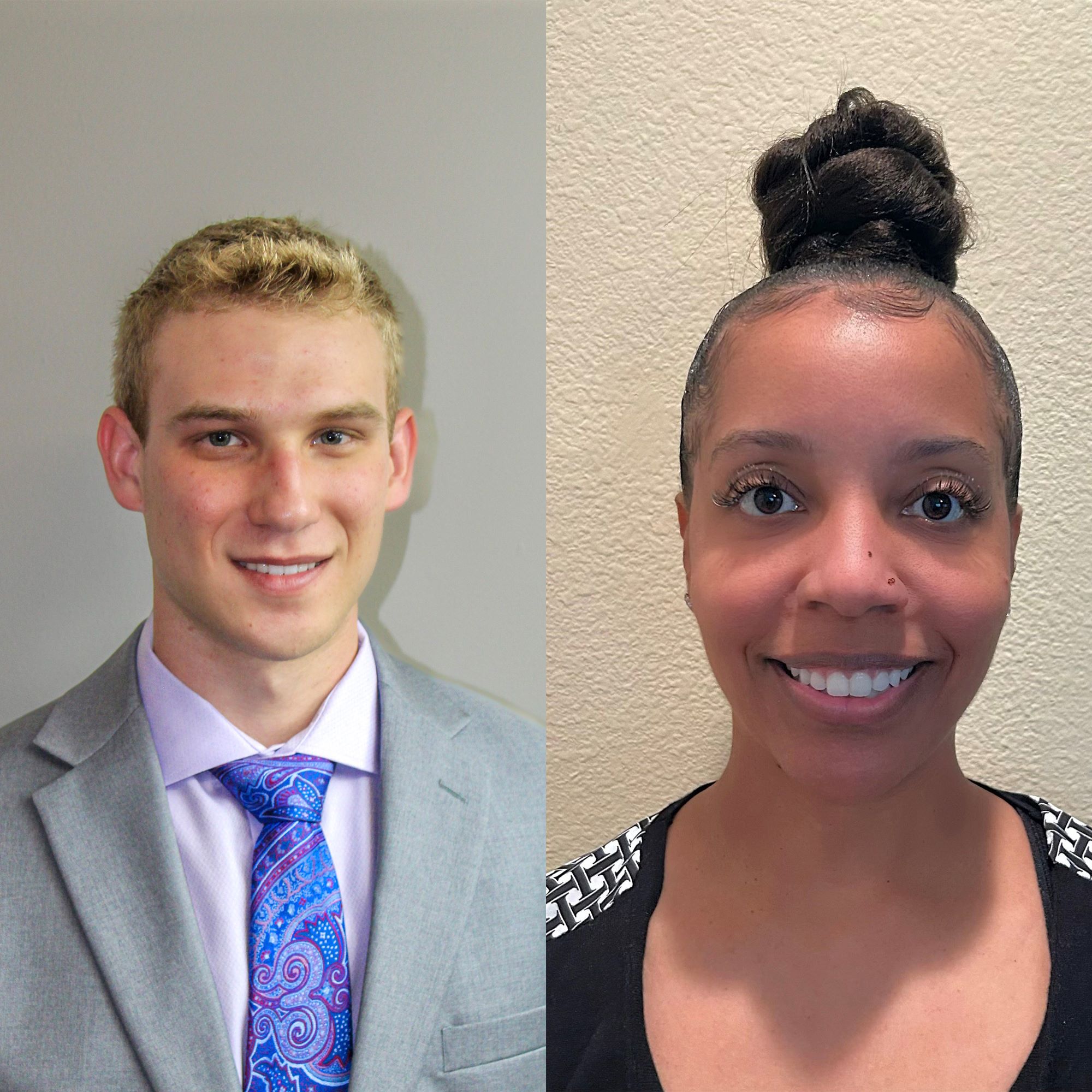 Austin Thompson and Rochelle Powell