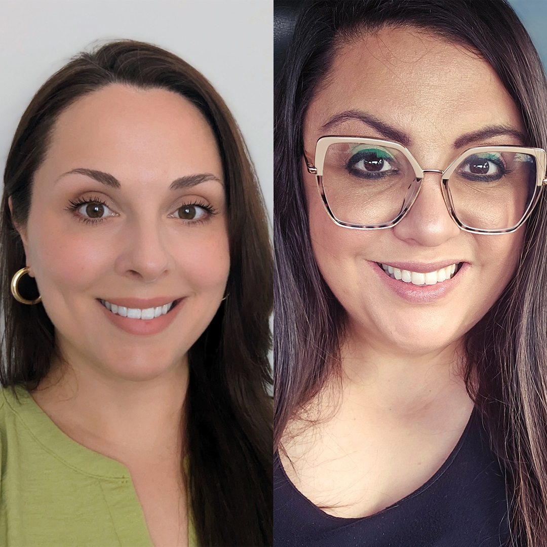 Brittany Pyke and Jeanette Yusko